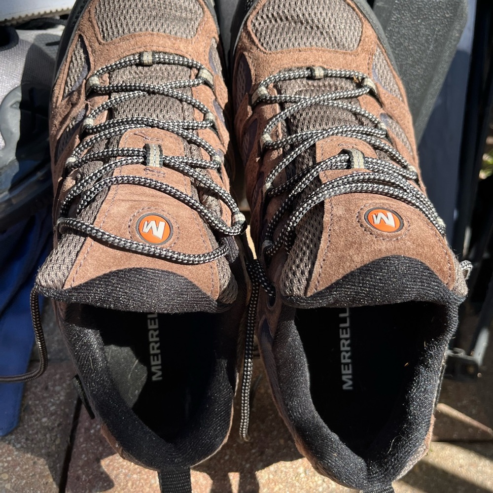 Merrell Black and Brown Outdoor Footwear